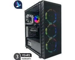 AZZA Prime Gaming PC - AMD Ryzen 7 5700X - NVIDIA RTX 5070 - 32 GB RAM - 1 TB SSD - WiFi