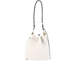 FURLA Leren Schoudertas Sfera Mini Bucket Bag Panna Crème