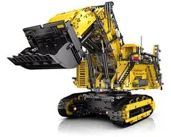 Mould King17070 – pelle télécommandée à technologie MOC, pour pelle sur chenilles Liebherr R 9800, 4767 pièces