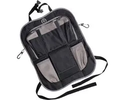 Prince Lionheart Backseat Organizer | Auto-organizer | Geïsoleerde Bekerhouders | 2 Flessenhouders | 2 Karabijnhaken - Zwart/Grijs
