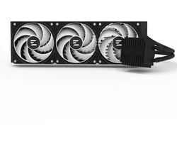 Zalman ALPHA2 A36 Black, AIO CPU Liquid Cooler, 360mm Radiator, Real-time CPU Temperature Display, Addressable RGB fan with PWM control, Fan speed 700 - 1,800RPM plm 10%, Max noise level 29.7dB(A)plm10%