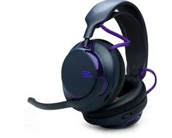 JBL Quantum 850 - Draadloze Gaming Headset – Bedrade Headset USB-C, 3,5mm kabel - Adaptive Noise Cancelling – 50mm drivers – 2.4 GHz-verbinding - PC/PS4/PS5/Nintendo Switch/iOS/Android - Zwart