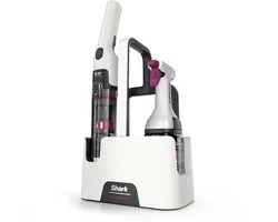 Shark StainForce Draadloze Handzame Vlekkenverwijderaar met draagcaddy, spleetopzetstuk en krachtige spray voor vloerbedekking, vloerkleden, bekleding van meubels en autobekleding - HX100EUT