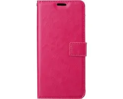 Étui pour téléphone Samsung Galaxy A40 - Bookcase - Emplacement pour 3 cartes - Similicuir - SAFRANT1 - Rose