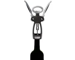 Innovine™ Kurkentrekker met dubbel hendel - Graphite