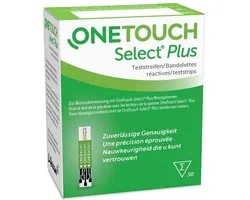Select Plus de test One Touch Select Plus 50 pièces