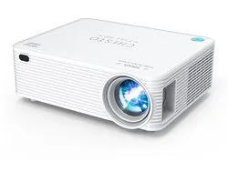 Chesto Beamer FULL HD (Support 4K) - 10.000 Lumen - Diffusez depuis votre téléphone avec WiFi