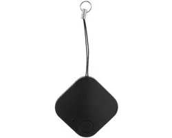 Mini GPS Tracker - Sleutelzoeker - Bluetooth-verbinding - anti-verlies Bluetooth-tracker - met app - multifunctionele objectzoeker - CR2032 knoopcelbatterij - Geschikt voor kind, fiets, scooter, auto of hond - 25M bereik - zwart