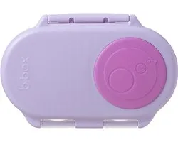 b.box Boîte à collations | Mini Boîte à Lunch Bento avec 2 Compartiments Étanches | Idéal pour les Tout-petits, le Déjeuner des Enfants et les Collations | Contient un Fruit Entier | Sans BPA