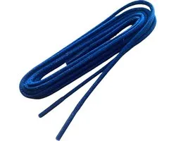 Ronde Wax veter - Jeans blauw - 75 cm