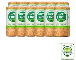 12 x Happy Earth – Deodorant Crystal – 100% Natuurlijk Unscented – 90 g - Grootverpakking - Vaatwasstrips - Geurloze Deodorant - Hypoallergene Deodorant - Natuurlijke Deodorant - Kristal Deodorant - Mineralen Deodorant