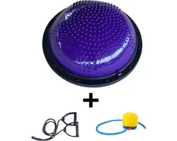 Padisport - Balans Trainer - Balanstrainer - Paars - Balance Ball - Balance Trainer - Balansbal Halve