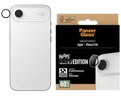 PanzerGlass Screenprotector geschikt voor Apple iPhone Air Glazen | PanzerGlass Hoops Camera Lens Protector - Case Friendly