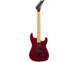 Jackson Pro Origins 1985 San Dimas SD1 HH MPL Candy Apple Red - Guitare électrique de style ST