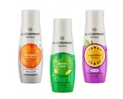 Sodastream - Concentraten - Orange Zero - Lemon-Lime - Passievrucht
