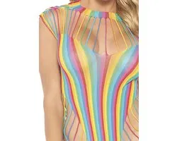 Shredded opaque cut out teddy