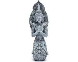 Yogi & Yogini - Boeddha Grijs - In Gebed - Thailand