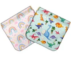 2PCS Wallet Pouch Squeeze Soft Leather PU Mini Wallet Small Change Holder Cute Aesthetic For Women Girls Men - ShopVlot