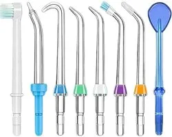 7-pack vervangingstips geschikt voor Waterpik WP100 waterflosser, vervangingstips geschikt voor waterflosser