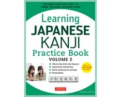 Learning Japanese Kanji Practice Book