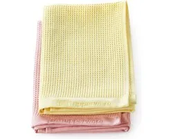 Tupperware Eco Glass Cloth (ensemble de 2) - Chiffon de verre - Chiffon de diamant