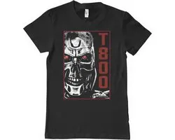 The Terminator Heren Tshirt -2XL- T-800 Machine Zwart
