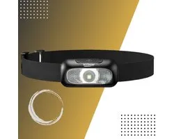 InVincer Hardloopverlichting - Hoofdlamp - Oplaadbaar - 5 standen - waterdicht