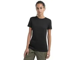 Icebreaker Merino 150 Tech Lite Iii T-shirt Met Korte Mouwen Zwart M Vrouw