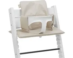 Jollein Stoelverkleiner Meegroei - Nougat - Voor Kinderstoel - Gecoat Polyester