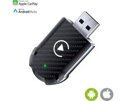 MiCarro - Q10 - 2-in-1 Draadloze CarPlay & Android Auto Adapter – Plug & Play - USB Dongle voor Auto Multimedia Streaming