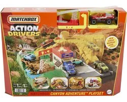 Matchbox Brandweerkazerne Matchbox Schaal 1:75 Staal Rood