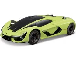 Maisto Lamborghini TERZO MILLENNIO (MOTORSOUND) Limoen Groen/zwart modelauto schaalmodel 1:24