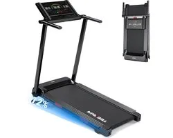 YEE RUN Loopband - Inklapbaar Loopband - 12% Elektrische Hellingsverstelling - Hardloopband - 1-8 km/u Snelheidsbereik - Wandelband - Treadmill - 120 KG Draagvermogen - 12 Programma's - voor thuis & kantoor