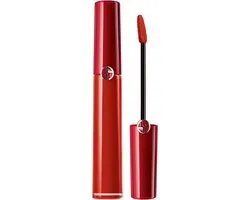 GIORGIO ARMANI Lip Maestro intense velvet color Liquid Lipstick 418 burn red