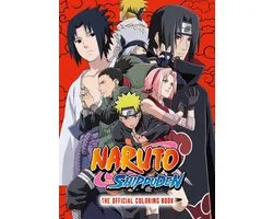 Naruto Shippuden: The Official Coloring Book- Naruto Shippuden: The Official Coloring Book