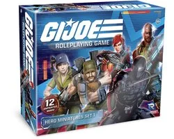 Jeu de rôle GI JOE : Hero Miniatures Set 1 - Renegade Game Studios