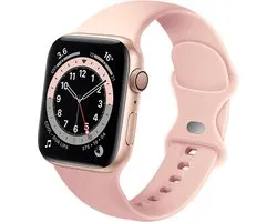 Bracelet Smartwatch en Siliconen - Convient au bracelet en silicone Apple Watch - Rose antique - Bracelet / Bracelet / Bracelet Strap-it - Taille: 38 - 40 - 41mm