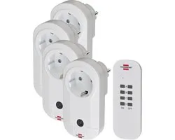 Brennenstuhl Comfort-Line 1507050 Ensemble de commutateurs sans fil Dans un rayon de 1000 W.