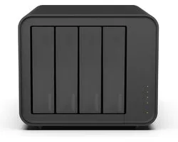TerraMaster - D4-320 - USB DAS 4-Bay - 10 Gbps Overdrachtsnelheid - Gereedschaploze HDD Installatie