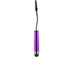 Peachy Mini Stylus pen headphonejack aux - Paars