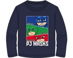 Pj Masks t-shirt manches longues - bleu - Taille 128/8 ans