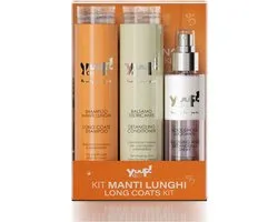 Yuup! Set Manteaux Longs - Shampooing, Après-Shampoing et Spray Démêlant
