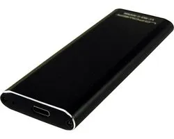 LC-POWER® LC-M2-C-NVME | Behuizing Voor Opslagstations | M.2 SDD-behuizing | Zwart