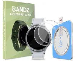 Protection d'écran en Glas trempé Bandz (lot de 2) 47 mm avec outil d'installation en un clic – Compatible avec Samsung Galaxy Watch 6 Classic 47 mm – Transparent – ​​Résistant aux rayures – Sans bulles
