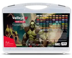 Vallejo 72180 Game Color - Étui de Fond de teint de teint - Set Acryl - Ensemble de Peinture 80x18 ml