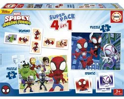 Spelletjes Spidey Superpack 4-in-1