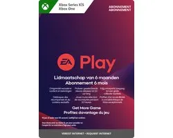 EA Play: Lidmaatschap - 6 maanden - Xbox Series X + S & Xbox One Download