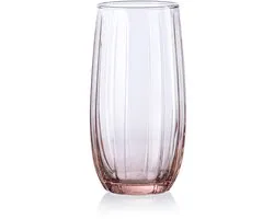 Pasabahce Linka - Verres "long drinks" Long Drink Roses - 500 ml - Set de 3