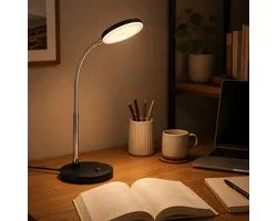 Home Sweet Home Poly LED bureaulamp - Verstelbare leeslamp - Zwart