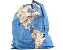 Kikkerland Wereldkaart Waszak